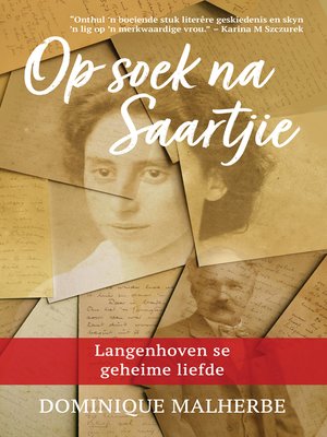 cover image of Op soek na Saartjie